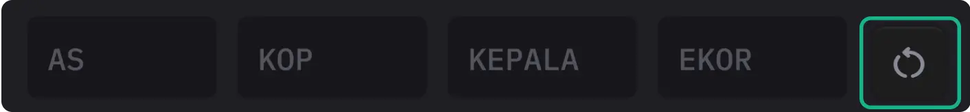 Pilih Kolom dan Periode Paito Warna