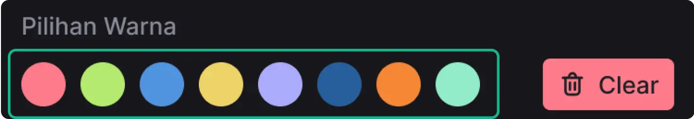 Pilih Warna Paito Warna